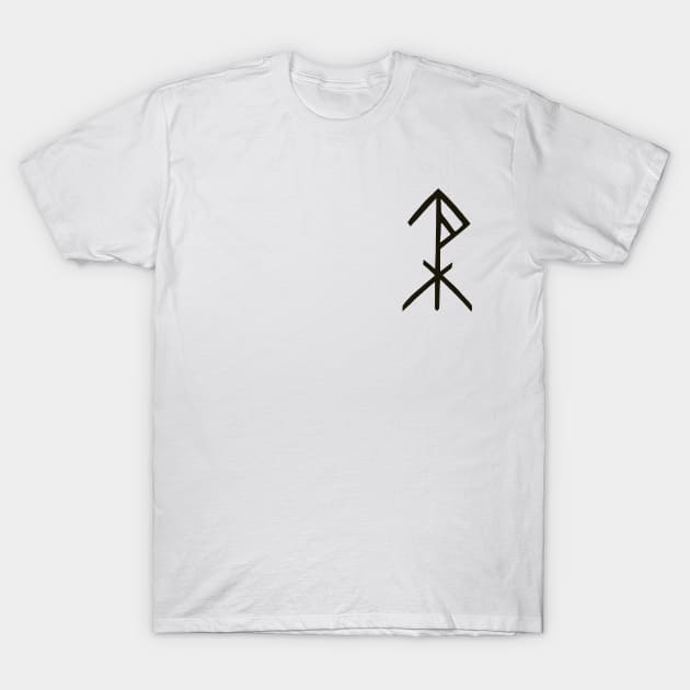 Rune of protection by Odin, Thor and Tyr T-Shirt by DanielVind